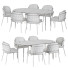 Стіл та стільці Minotti Fil Noir Dining - DayToday