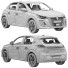 Voiture Peugeot E-208 - zifir3d