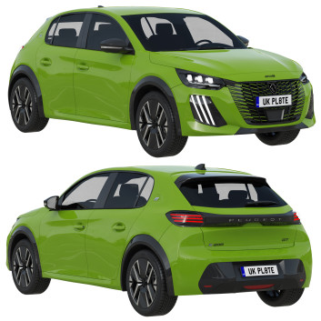 Автомобіль Peugeot E-208
