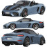 Auto Porsche 718 Spyder RS - zifir3d