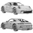 Auto Porsche 911 S-T - zifir3d