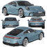 Auto Porsche 911 S-T - zifir3d