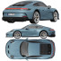 Auto Porsche 911 S-T - zifir3d