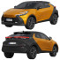 Auto Toyota C-HR - zifir3d