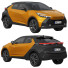 Auto Toyota C-HR - zifir3d