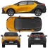 Auto Toyota C-HR - zifir3d