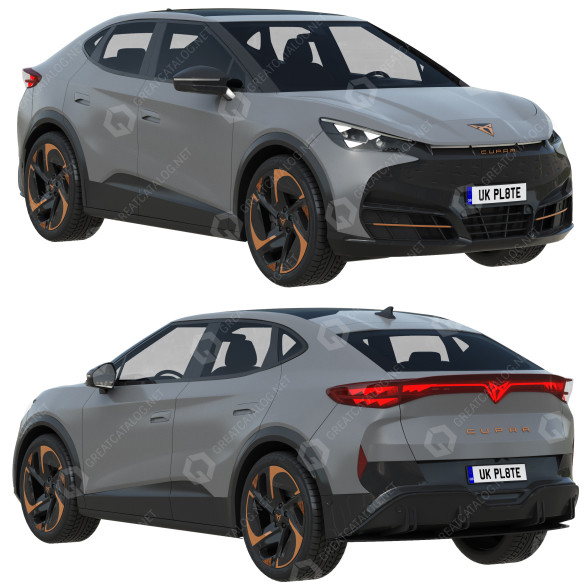 Auto SEAT Cupra Tavascan 3D-Modell