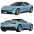 Автомобіль Ferrari Roma Spider - zifir3d
