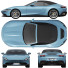 Автомобіль Ferrari Roma Spider - zifir3d