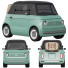Автомобіль Fiat Topolino - zifir3d