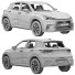 Samochód Lexus LBX - zifir3d