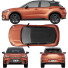 Samochód Lexus LBX - zifir3d