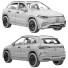 Автомобиль Mercedes-Benz EQA 2024 - zifir3d