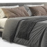 Bett und Nachttischchen Gallotti&Radice Lilas - Secretive 3d design