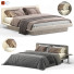 Bett und Nachttischchen Gallotti&Radice Lilas - Secretive 3d design