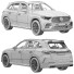 Car Mercedes-Benz GLC63 S AMG E Performance - zifir3d