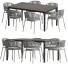 Table and Chairs Solpuri Mate Outdoor Dining and Soft Teak Dining - toxirow