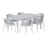 Table and Chairs Solpuri Mate Outdoor Dining and Soft Teak Dining - toxirow