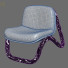 Armchair Pierre Gonalons by Mineral Expertise - Kudim