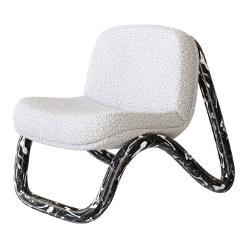 Armchair  Pierre Gonalons by Mineral Expertise 3D model