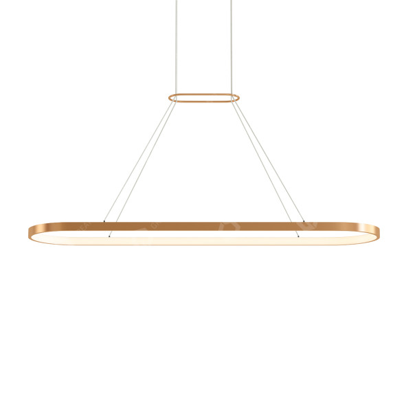 Подвесной светильник Kuzco Eerie Linear Suspension 3D модель