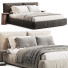 Bed and Bedside Tables Diotti Glamis - babarikograf