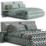 Bed and Bedside Tables Diotti Glamis - babarikograf