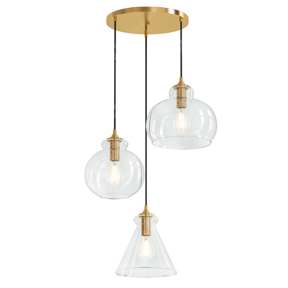 Lampa wisząca Elegant model 3D