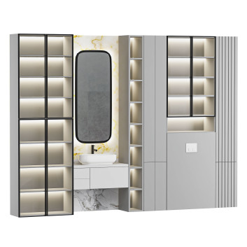 Ванна кімната  Luxury Modern Modular 3D модель