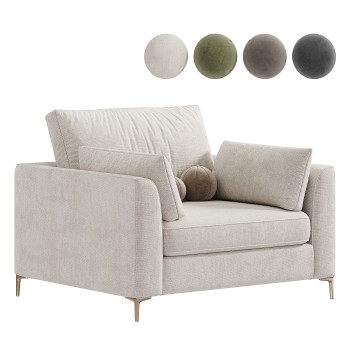 Sillón  Ims Forinvest Isla Modelo 3D