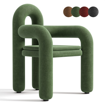 Krzesło  Velvet Model 3D
