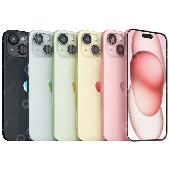 Телефон Apple iPhone 15 3D модель