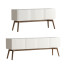 Aparadores CB2 Alba Large White Lacquer - toxirow