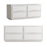 Kredens CB2 Gallery 4-Drawer Low - toxirow