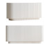 Sideboard CB2 Truffle High Gloss White - toxirow