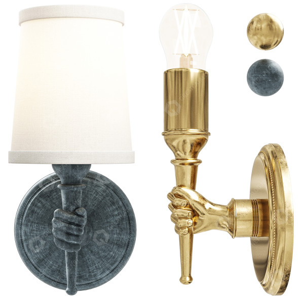 Lámparas de pared Nickey Kehoe The Hand Sconce Modelo 3D