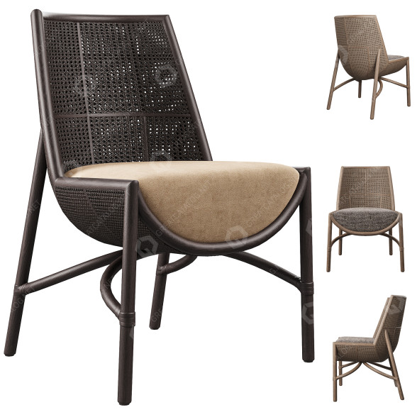 Chair Baker McGuire Taru 3D model
