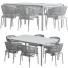 Стіл та стільці Kave Home Ivy and Soft Teak - toxirow