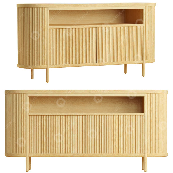 Kredens CB2 Credenza model 3D