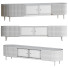 Mesita de TV Homary Palley Modern - toxirow