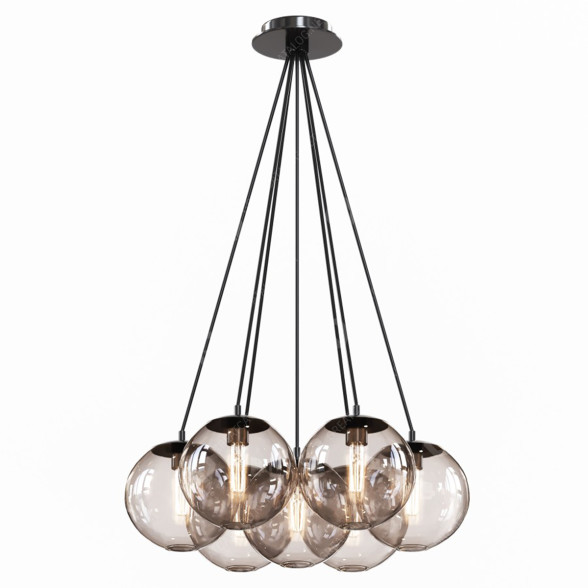 Chandelier Matteo Lighting Magma 7-Light 3D model