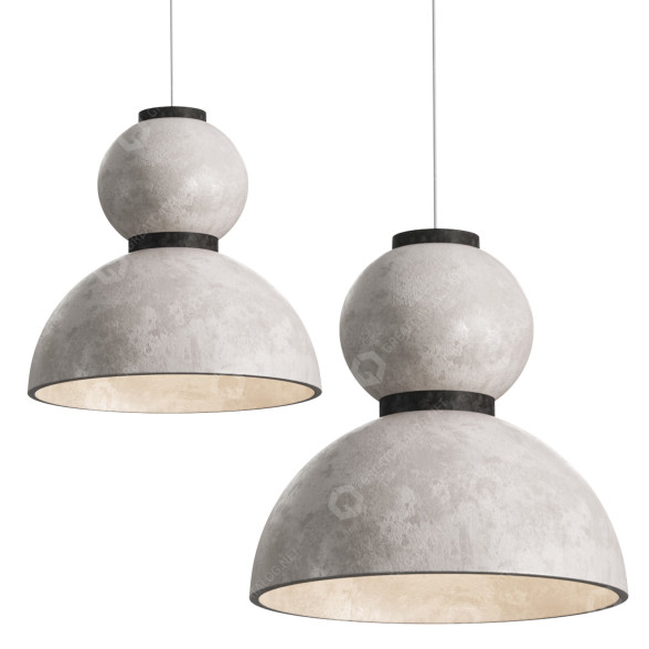 Lampa wisząca Wabi Sabi Lantern model 3D