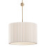 Lampe suspendue CB2 Marceau Boule Polished Brass - Rivera 3D