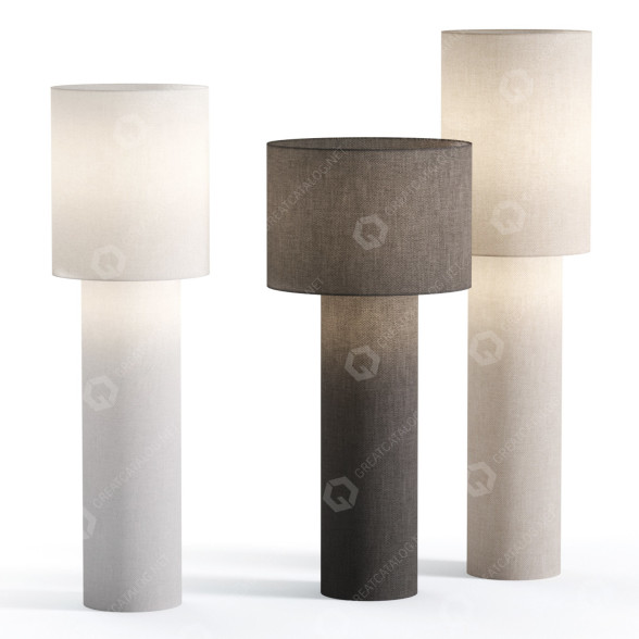Торшеры 1stDibs Foscarini Large Pipe by Diesel 3D модель