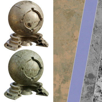 Штукатурка Patina Materials 01-02