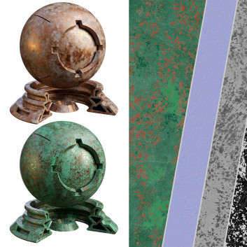 Штукатурка Patina Materials 03-04
