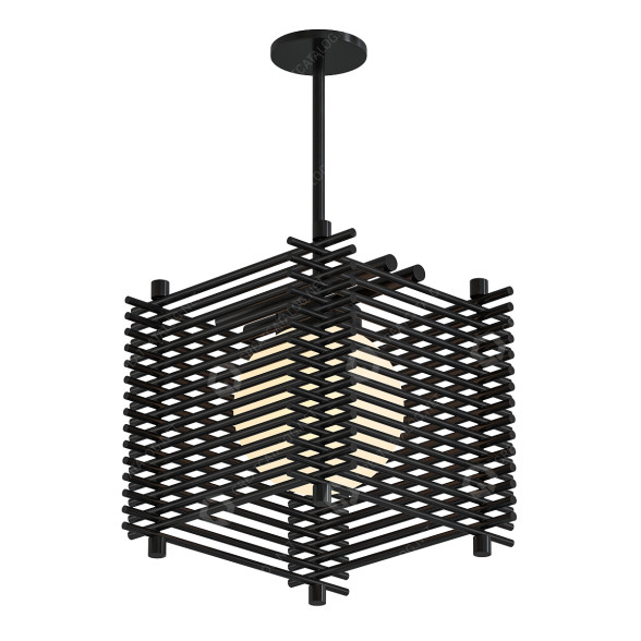 Lampa wisząca Cedar & Moss Yugen Rod model 3D