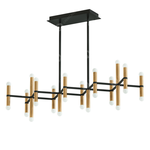 Люстра Oxygen Lighting Linear Up 3D модель