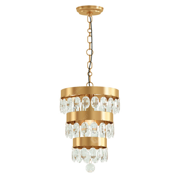 Lustre Crystorama Perla 1 Light 6103 GA modèle 3D