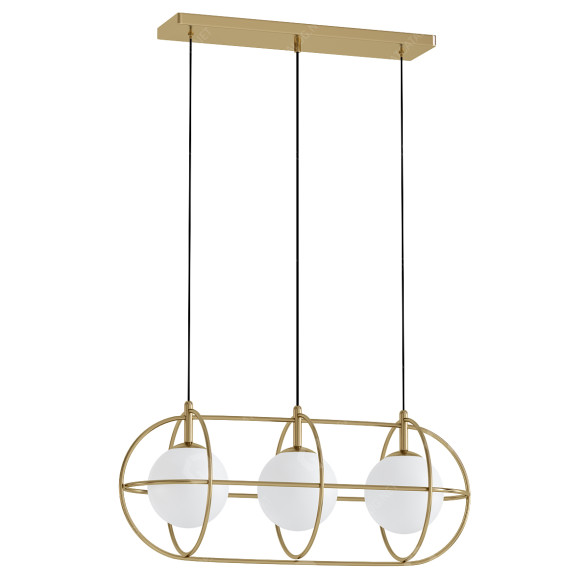 Pendant Lamp Matteo Lighting Eclipse Linear 3D model